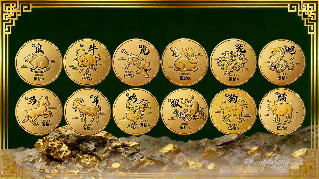 12生肖金币(图1)